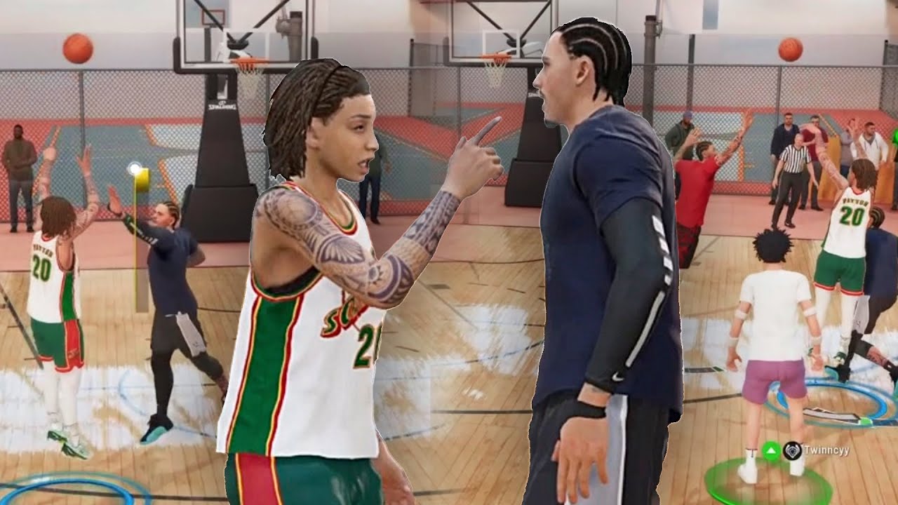 This is My ‘Cheat Code’ Build.. Contested Shot (Gold), 99 3pt, Way Back, & Sure Handles 🙌😮‍💨