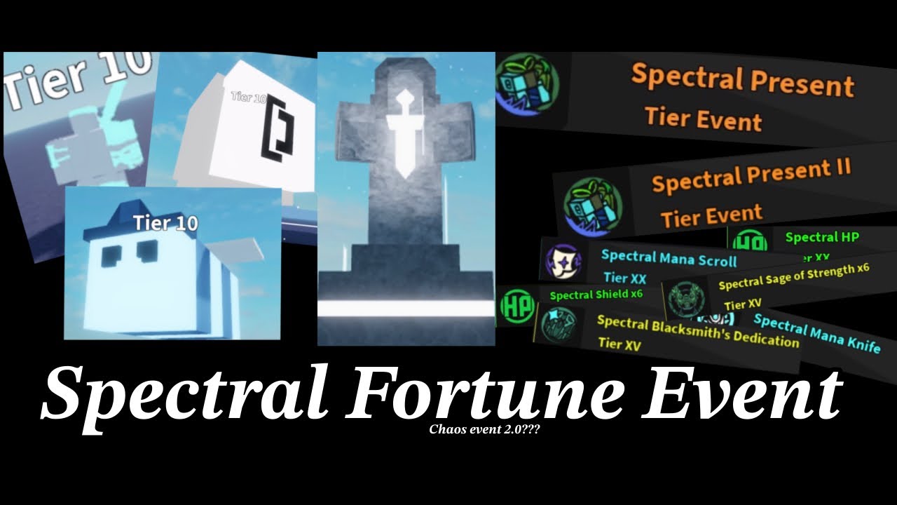 Spectral Fortune Event! How to get new items + Details | Critical Legends