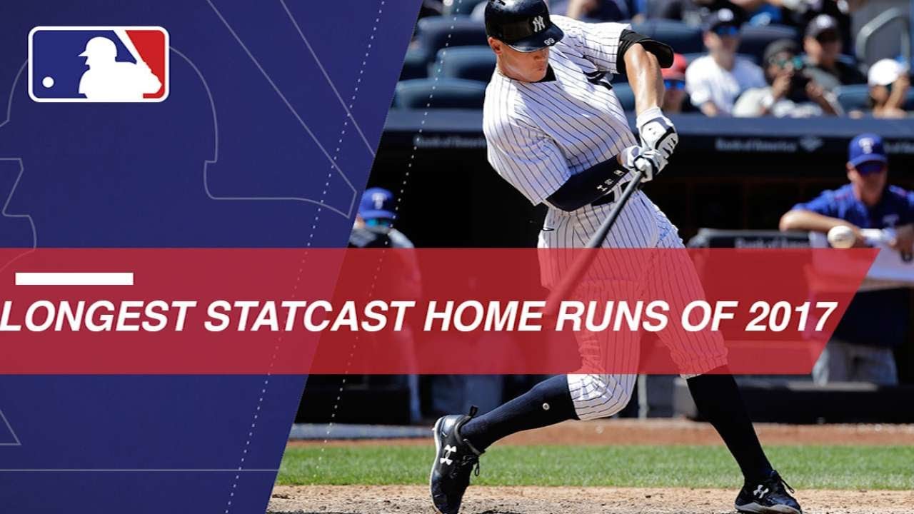 Statcast's longest home runs of the 2017 season