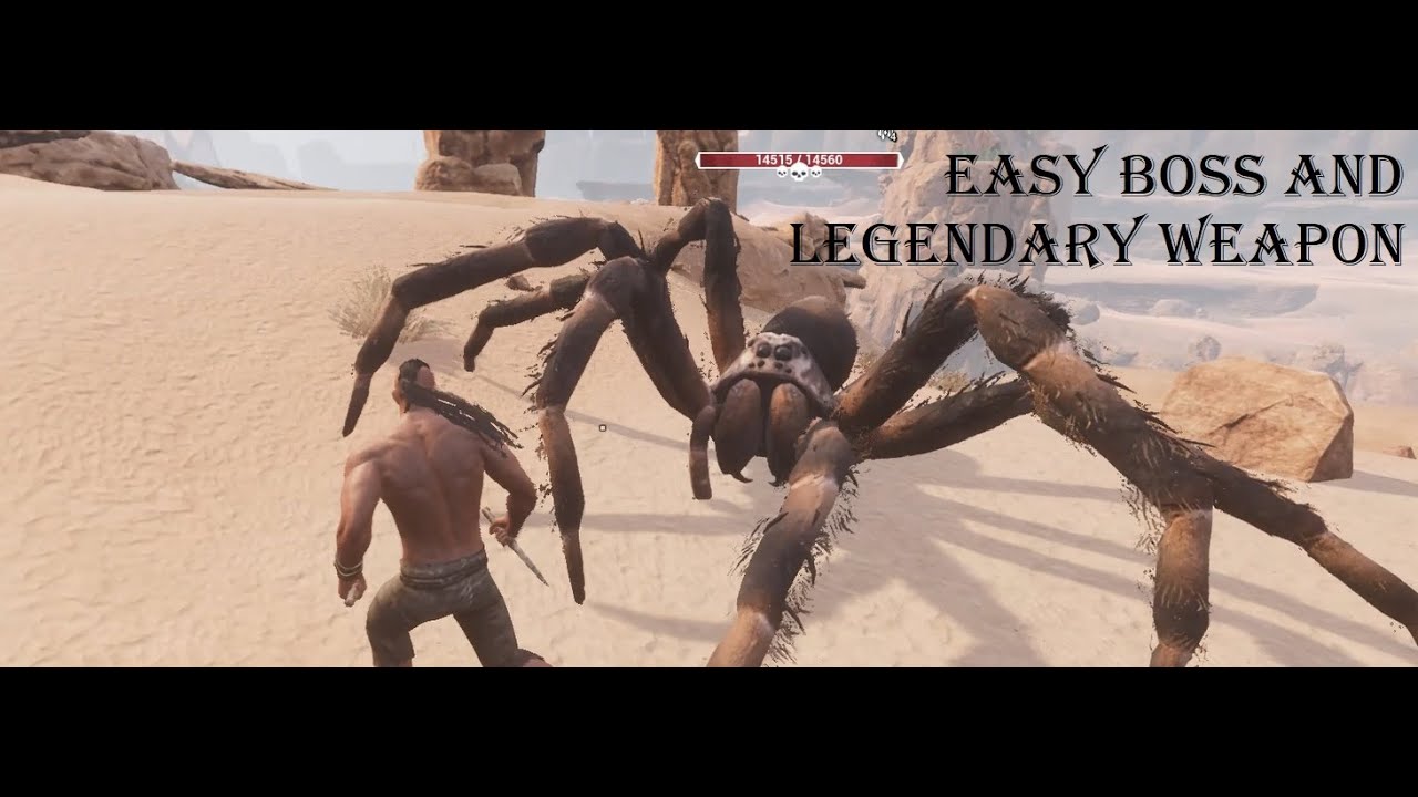 Conan Exiles 3.0 Easy LEGENDARY weapon at the beginning of the game!