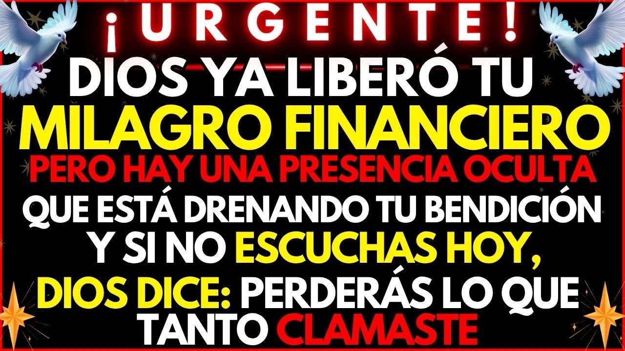 🔴 DIOS REVELA: TU MILAGRO FINANCIERO FUE LIBERADO… PERO ALGO EXTRAÑO ESTÁ EN TU HOGAR.