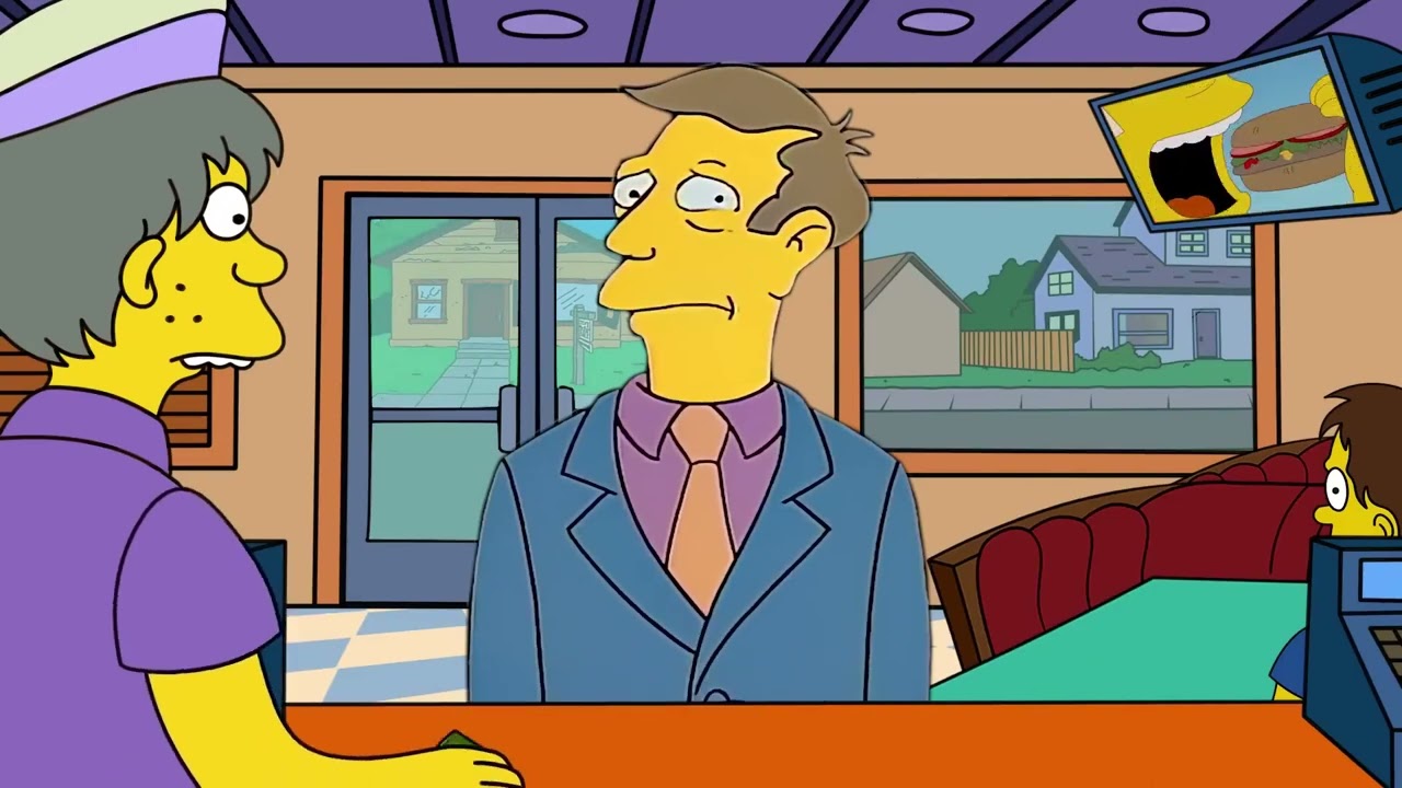 Steamed hams, but the Perspective is from the Cashier at Krusty Burger (archived)