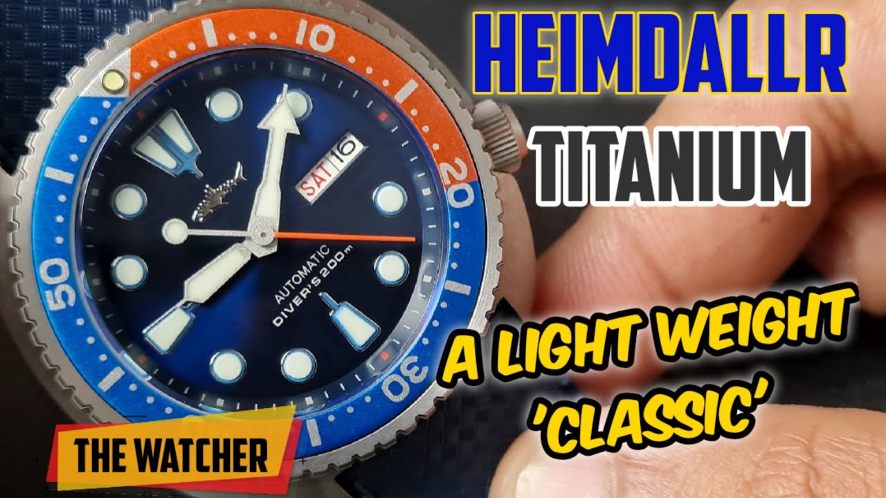 Heimdallr Titanium Turtle Homage — классический дизайн и лёгкость | Полный обзор | The Watcher