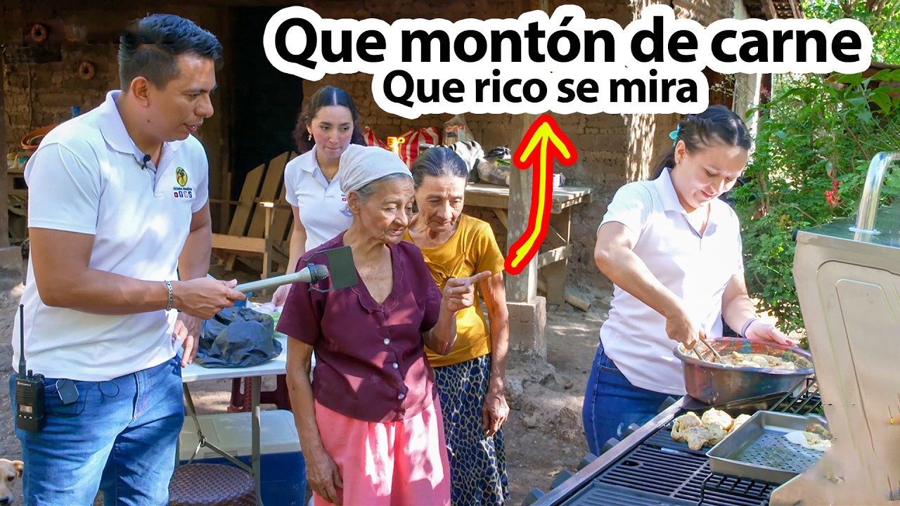 Abuelas Alemán están entusiasmadas al ver la parrillada de carne que van a disfrutar – Ediciones Men
