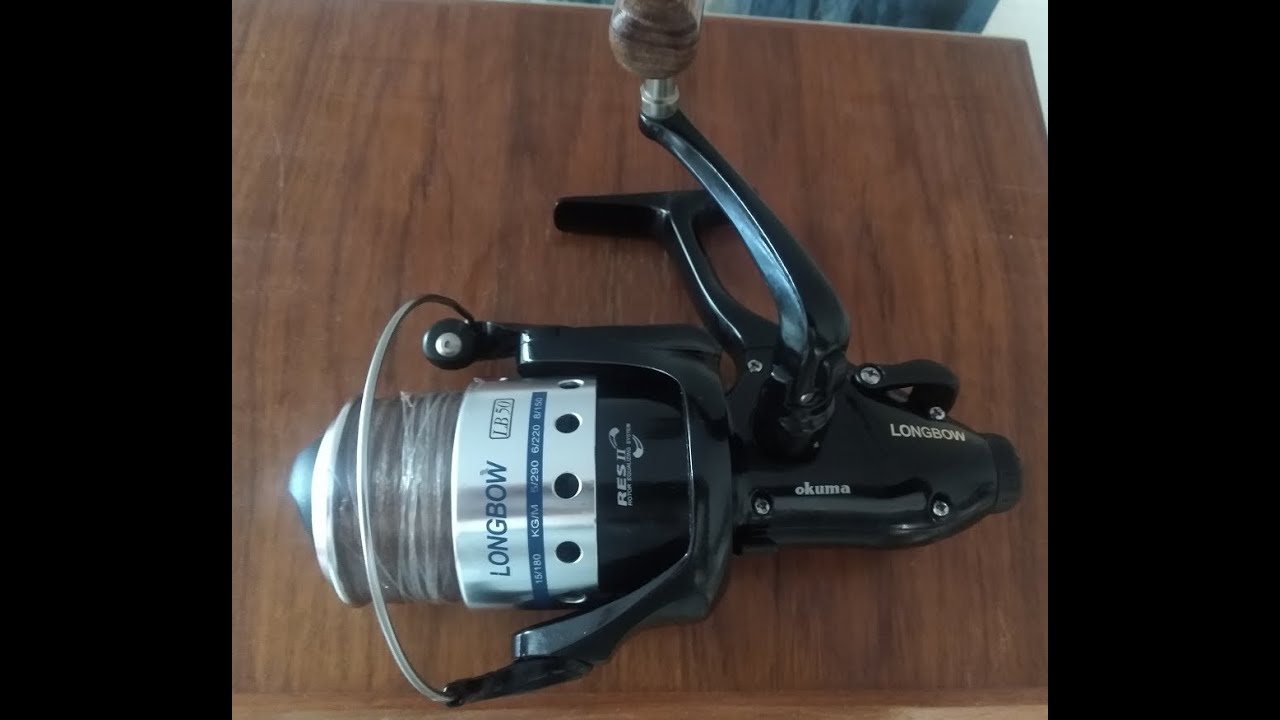 Okuma Longbow LB50 Freilaufrolle. Wartung & Pflege. Teil1: Auseinanderbau