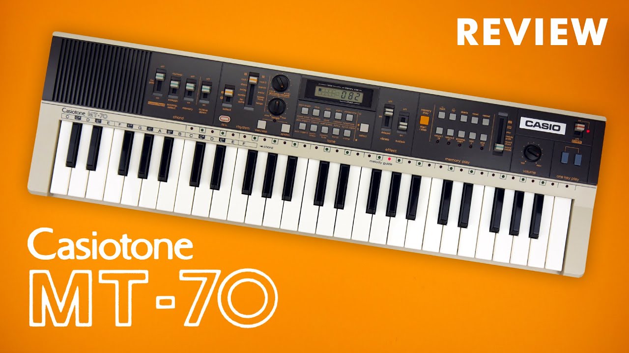Клавиатура Casio MT-70 Sine Wave — полный обзор