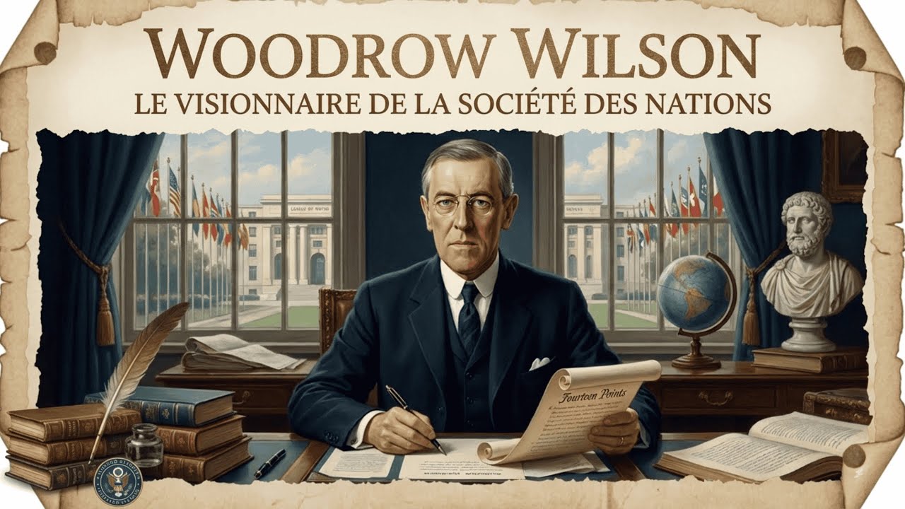 Woodrow Wilson : De l'Universitaire au Créateur de la Société des Nations