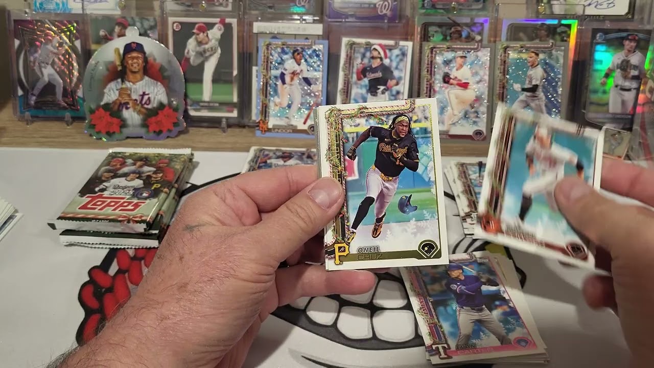 Baseball box rips. Great looking cards. My favorite 2025 Bowman Chrome. 