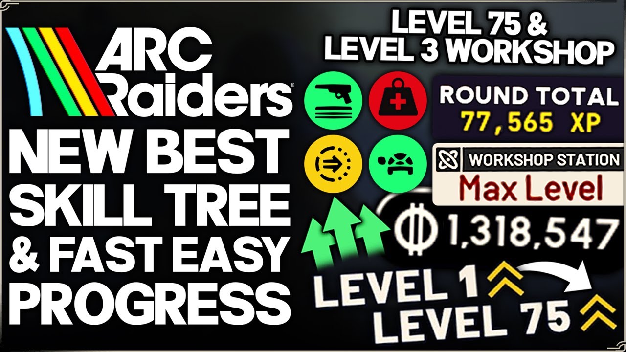 Arc Raiders - This is OP - New Best Skill Tree, FAST Easy Level 75 & More - Post Expedition Guide!