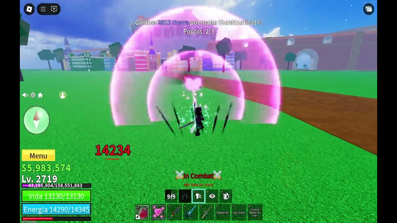 COMBO LOVE + SANGUINE ART BLOX FRUIT!!