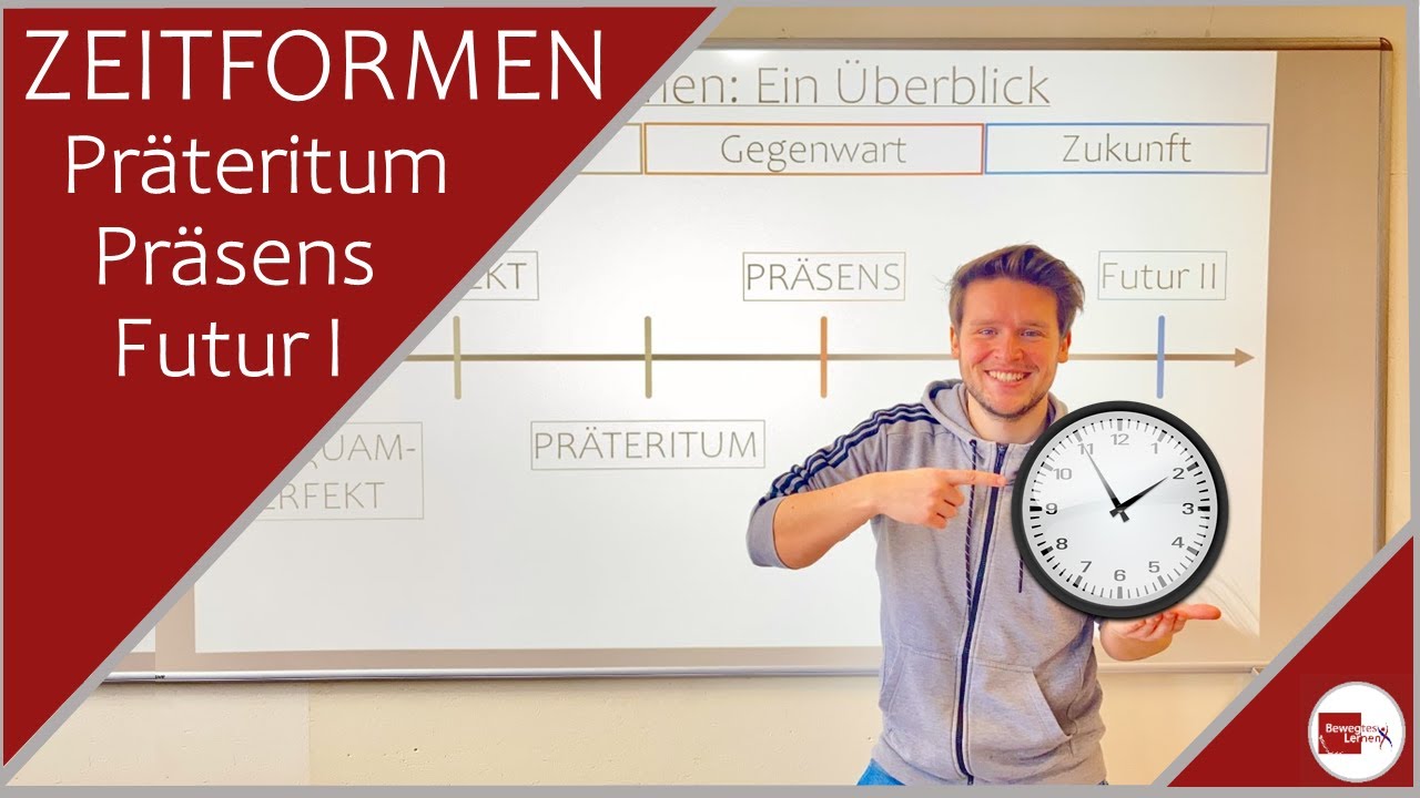 ZEITFORMEN bestimmen: PRÄTERITUM, PRÄSENS, FUTUR I