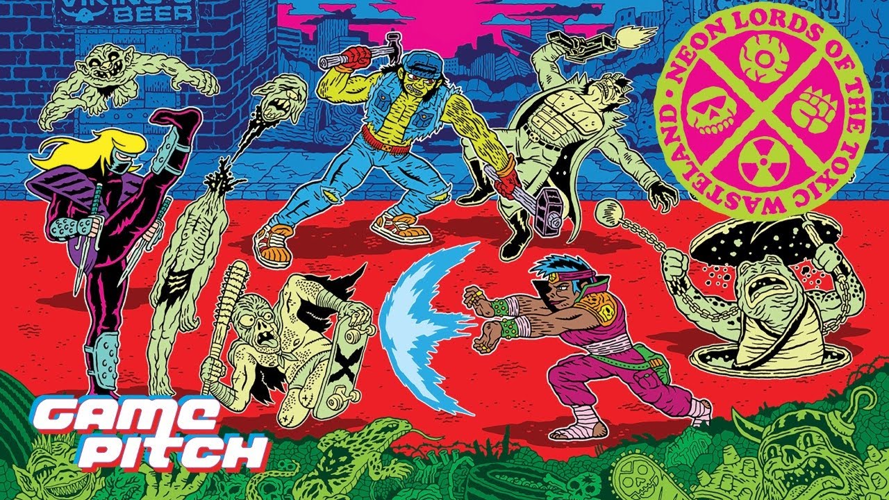Neon Lords of the Toxic Wasteland - Game Pitch