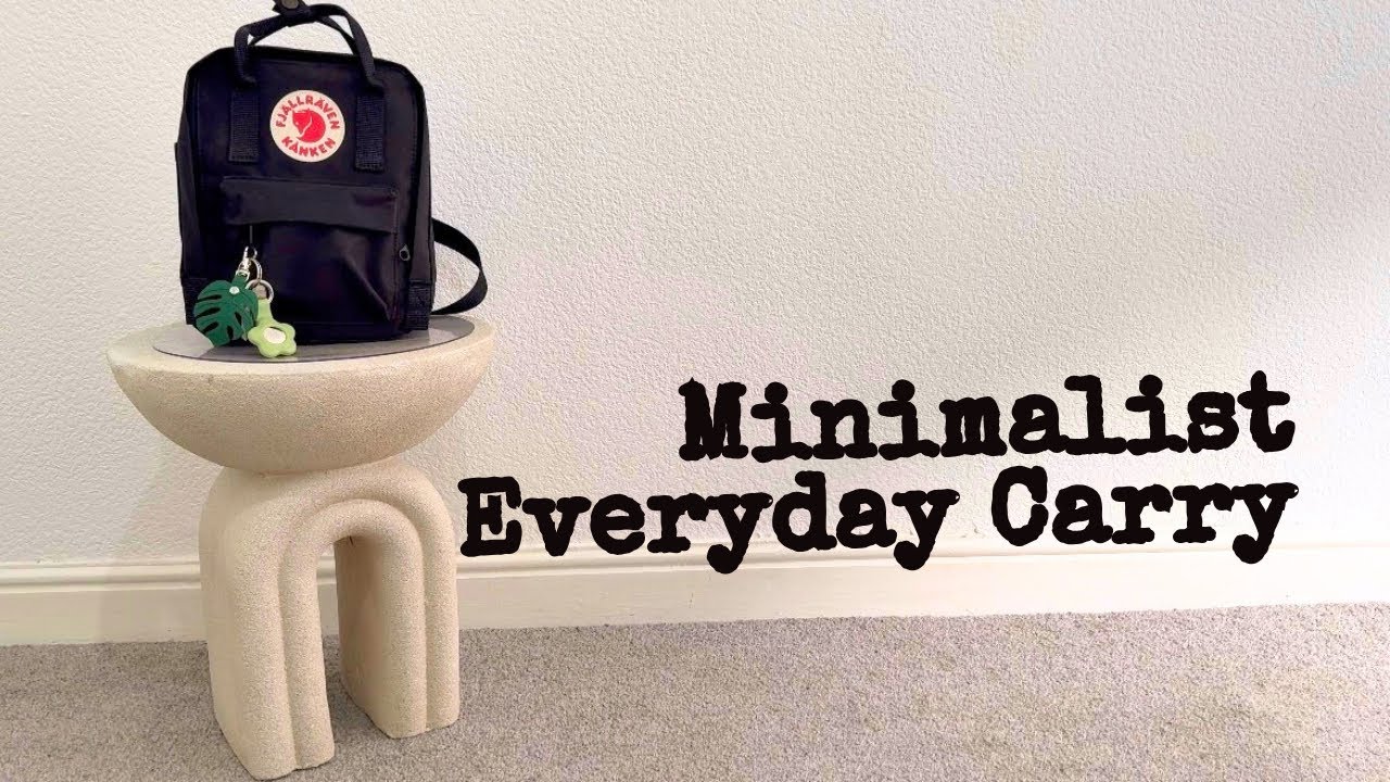 What's in My Bag? ~ Mini 7L Minimalist Everyday Carry...
