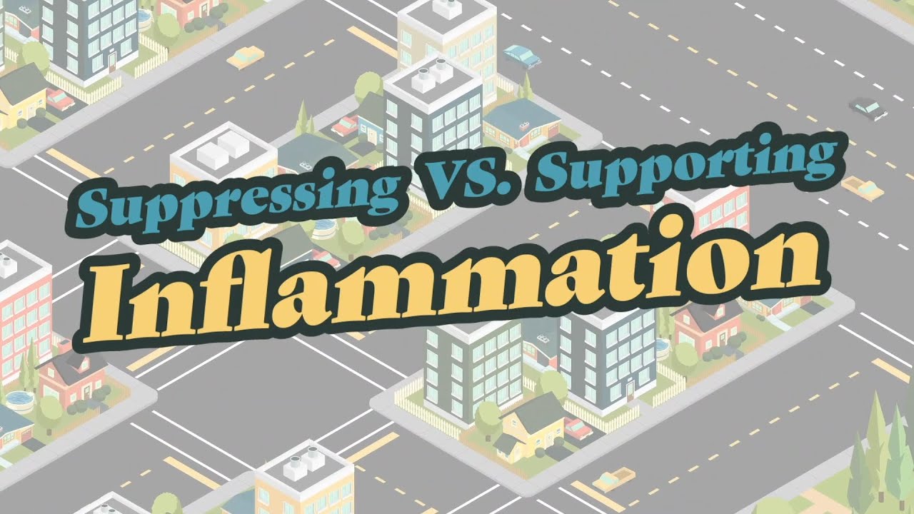 Suppressing vs. Supporting Inflammation