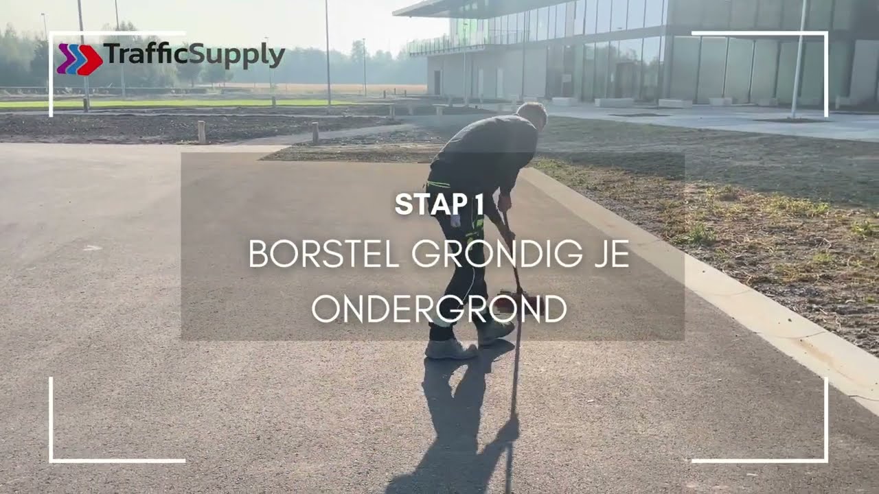 Hoe breng ik Thermoplastische Markeringen aan in 5 stappen?