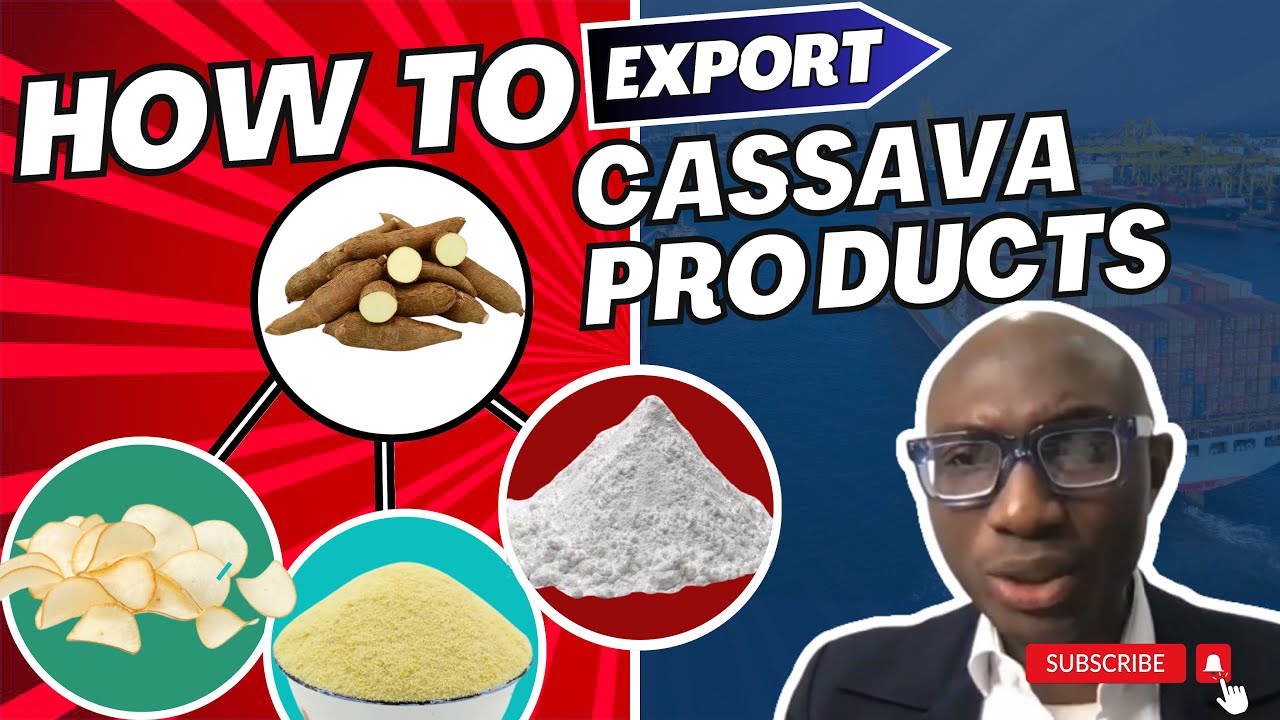 Как экспортировать продукцию из маниоки | Гарри, мука из маниоки | Из Нигерии