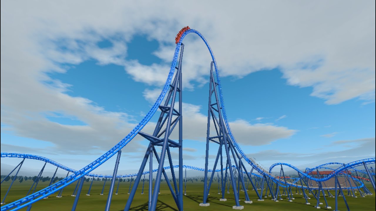 Hyper Quadruple Launch Coaster (NoLimits 2)