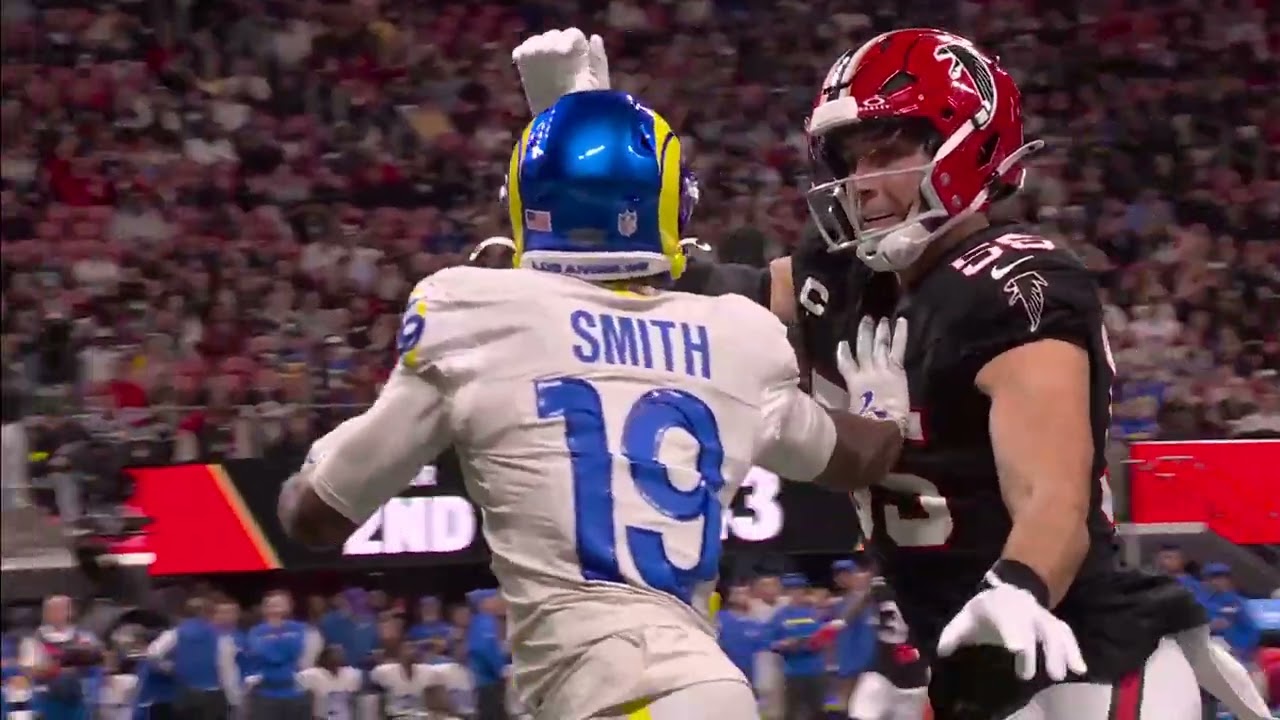 Xavier Watts Gets An INSANE Interception To Give The Falcons The Ball Back!!!