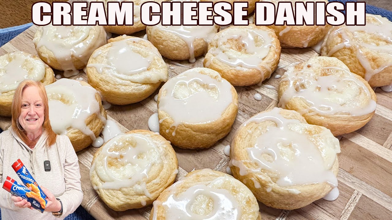 CREAM CHEESE DANISH A Crescent Roll Recipe