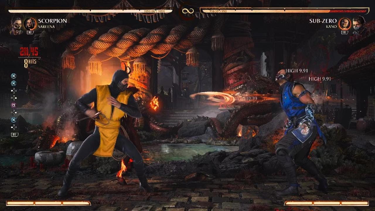 Mortal Kombat 1 serena combo
