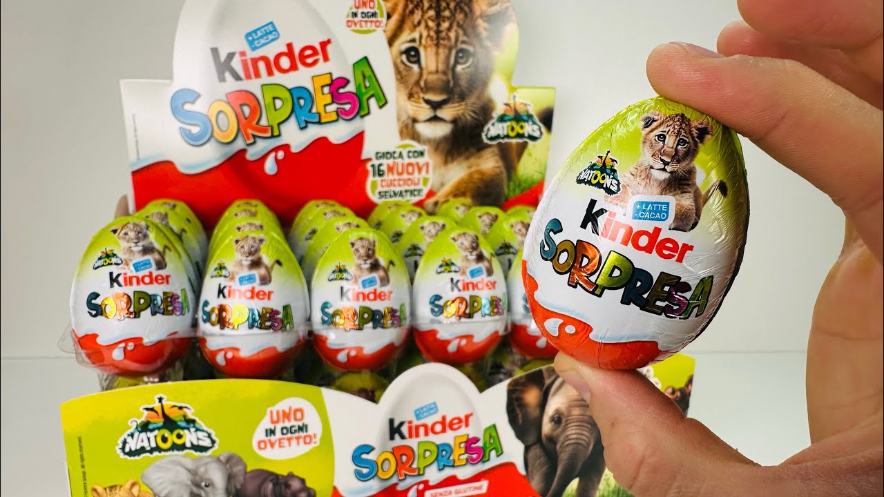 Новые НАТУНС Дети 2025 Kinder NATOONS CUBS 2024| Беби НАТУНС Киндер Сюрприз 25|New Kinder Natoons 25