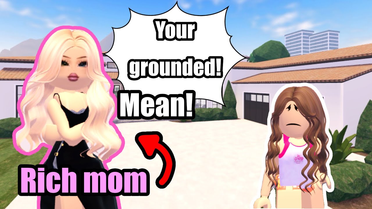 Pretending to be a Rich Mean Mom in Berry Avenue!
