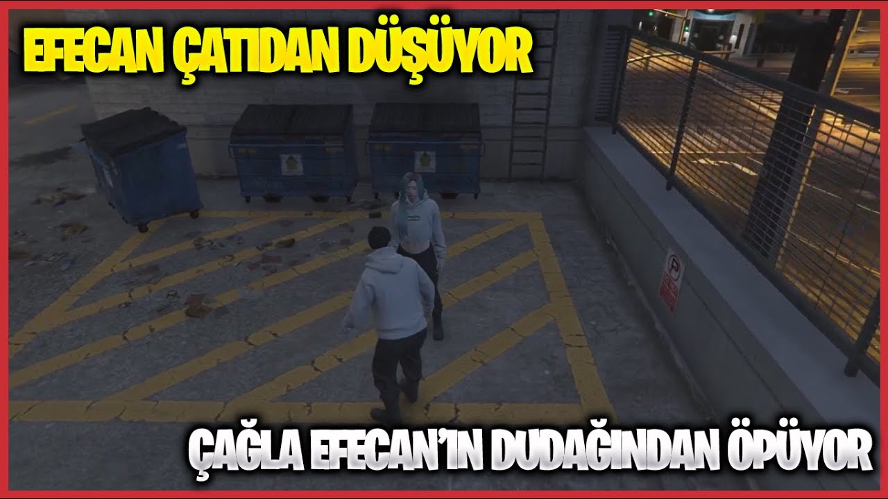 Efecan Çatıdan Düşüyor (Çağla Dudağından Öpüyor) | EightbornV