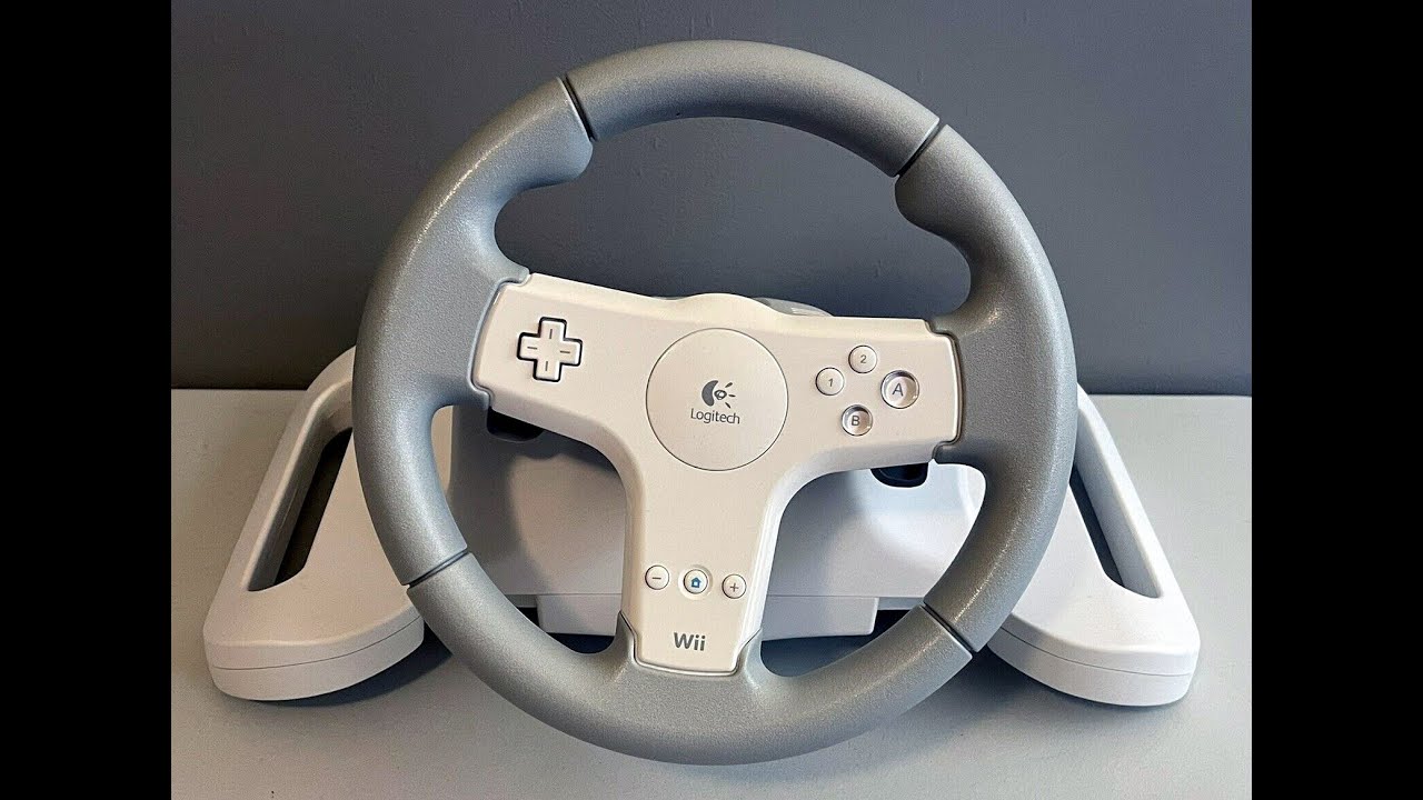 Wii Gaming - Logitech Speed Force Wireless (Force Feedback Racing Wheel)