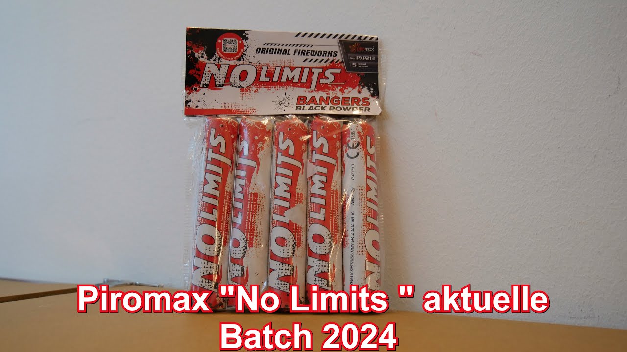 Piromax No Limits - Schwarzpulverböller Batch 2024