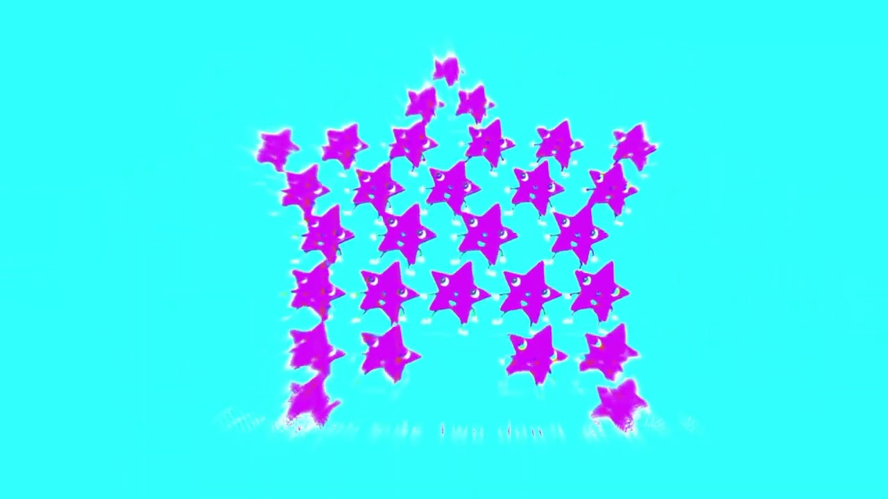 Star shape with prismatic compilation effects sponsored by preview 2 
