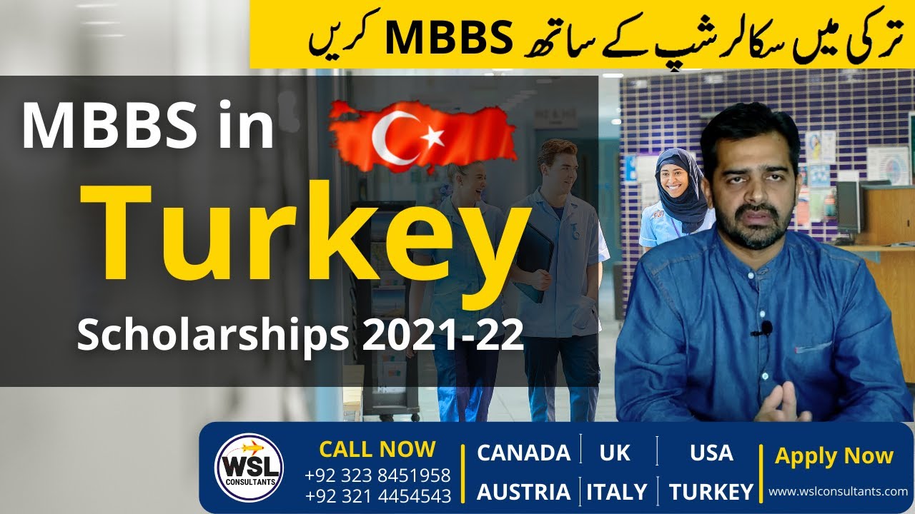 MBBS in Turkey Scholarships 2021-22 | How to get admission in MBBS in Turkey