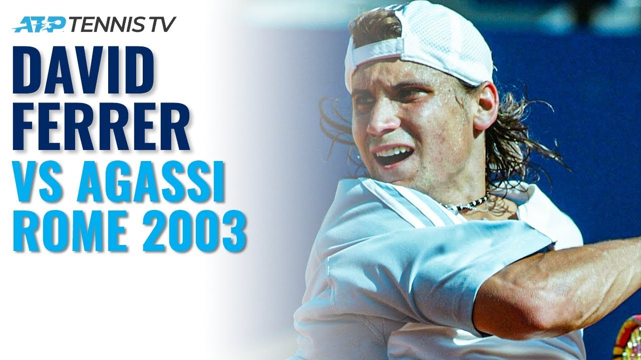 Andre Agassi vs David Ferrer: The Day Ferrer Shocked the Tennis World!
