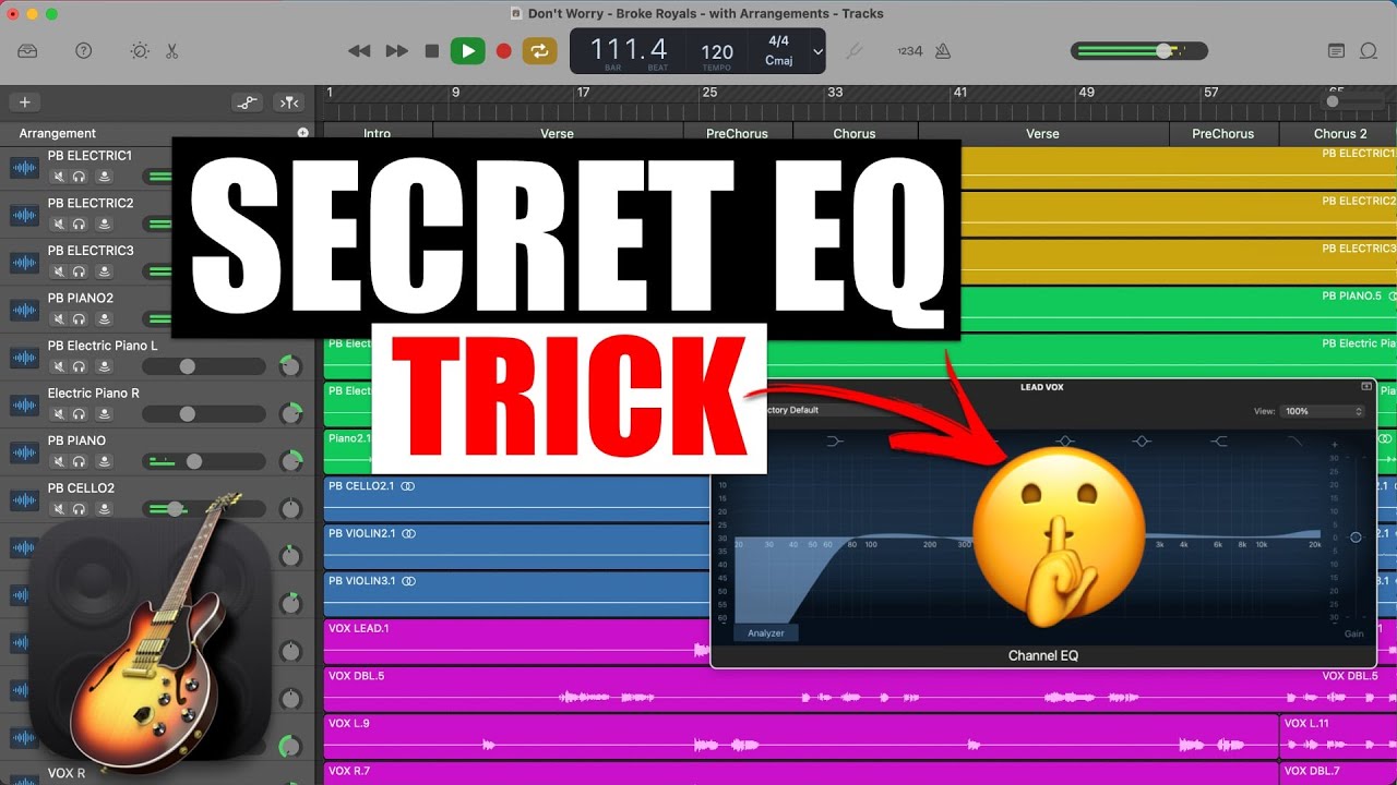 Secret EQ trick in GarageBand