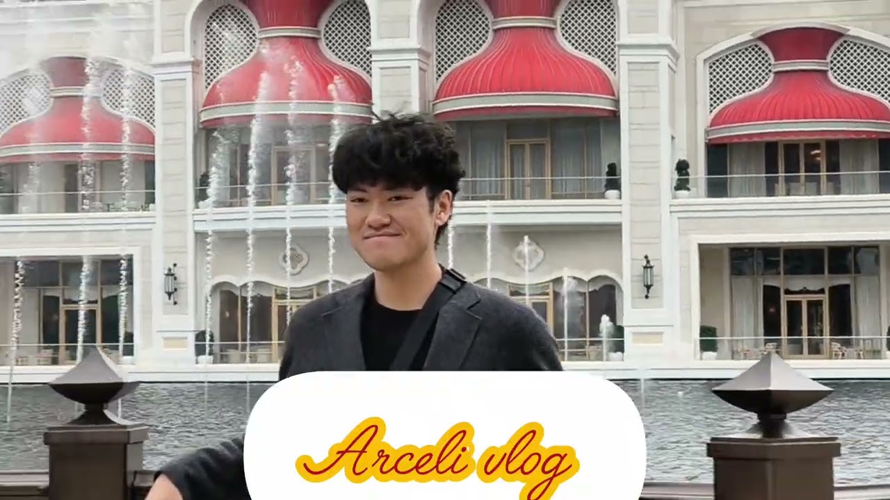 Wynn Palace Amazing Fountain Show in Macau (ARCELI VLOG)