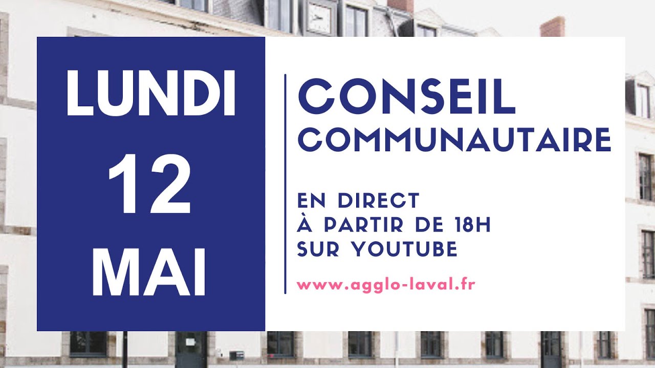 Conseil communautaire du lundi 12 mai 2025