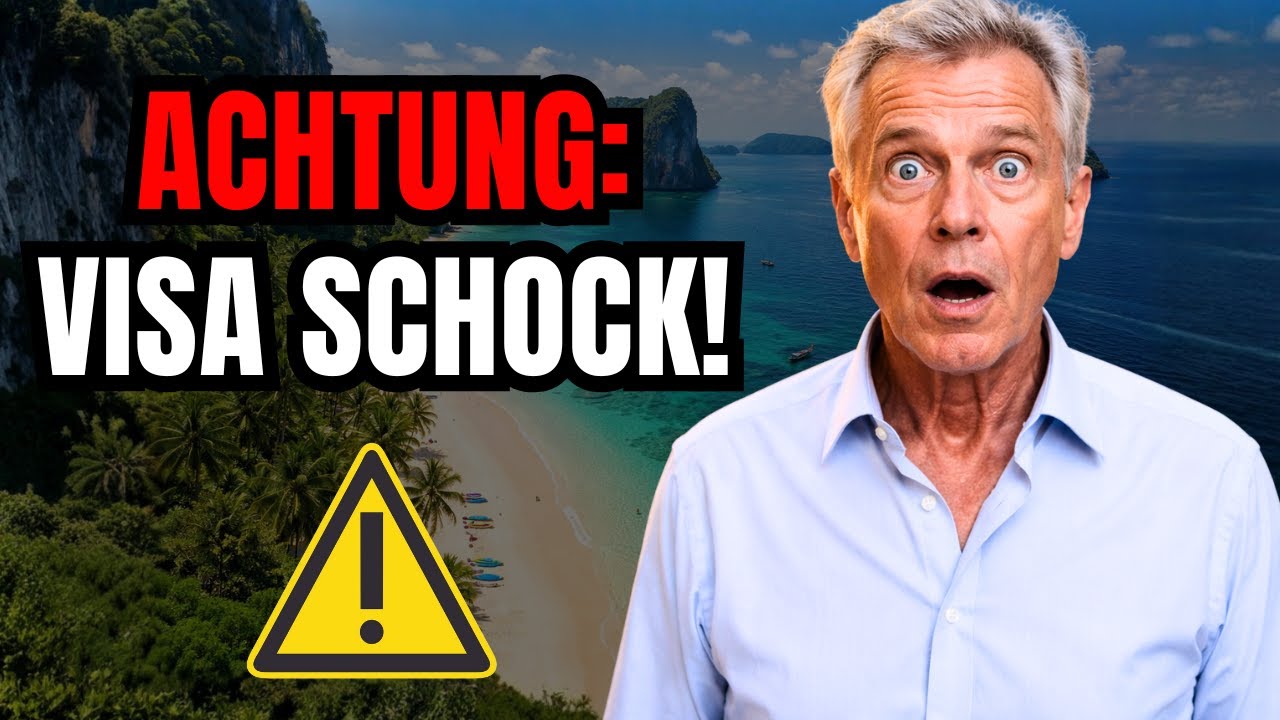 ⚠️ WARNUNG: VISA-SCHOCK GEPLANT! Jeder verlässt Thailand gerade – was jetzt auf Ausländer zukommt
