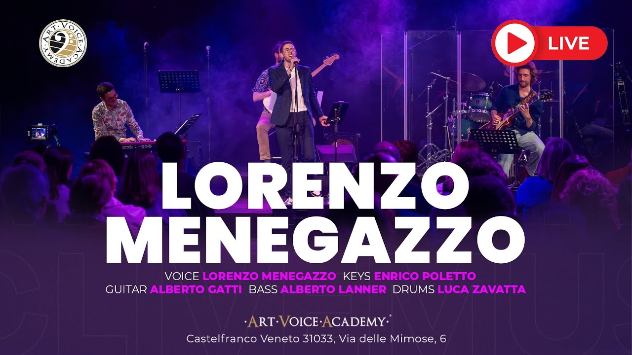 Lorenzo Menegazzo Live a 
