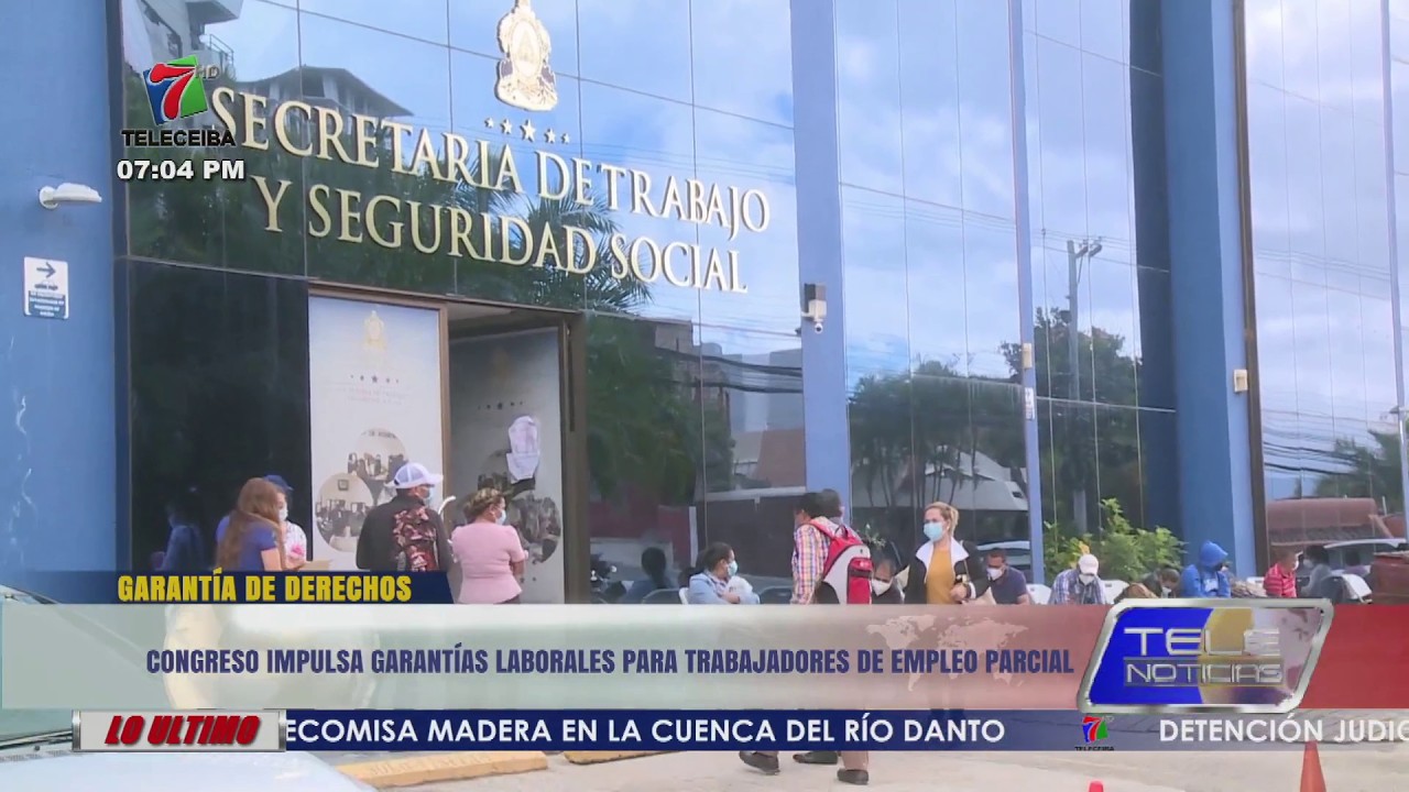 Congreso Nacional impulsa garantías laborales para trabajadores de empleo parcial