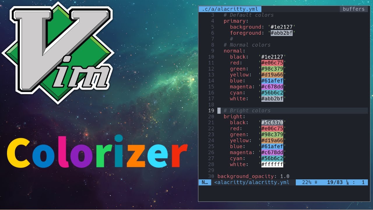 Neovim - Add Some Color with Colorizer