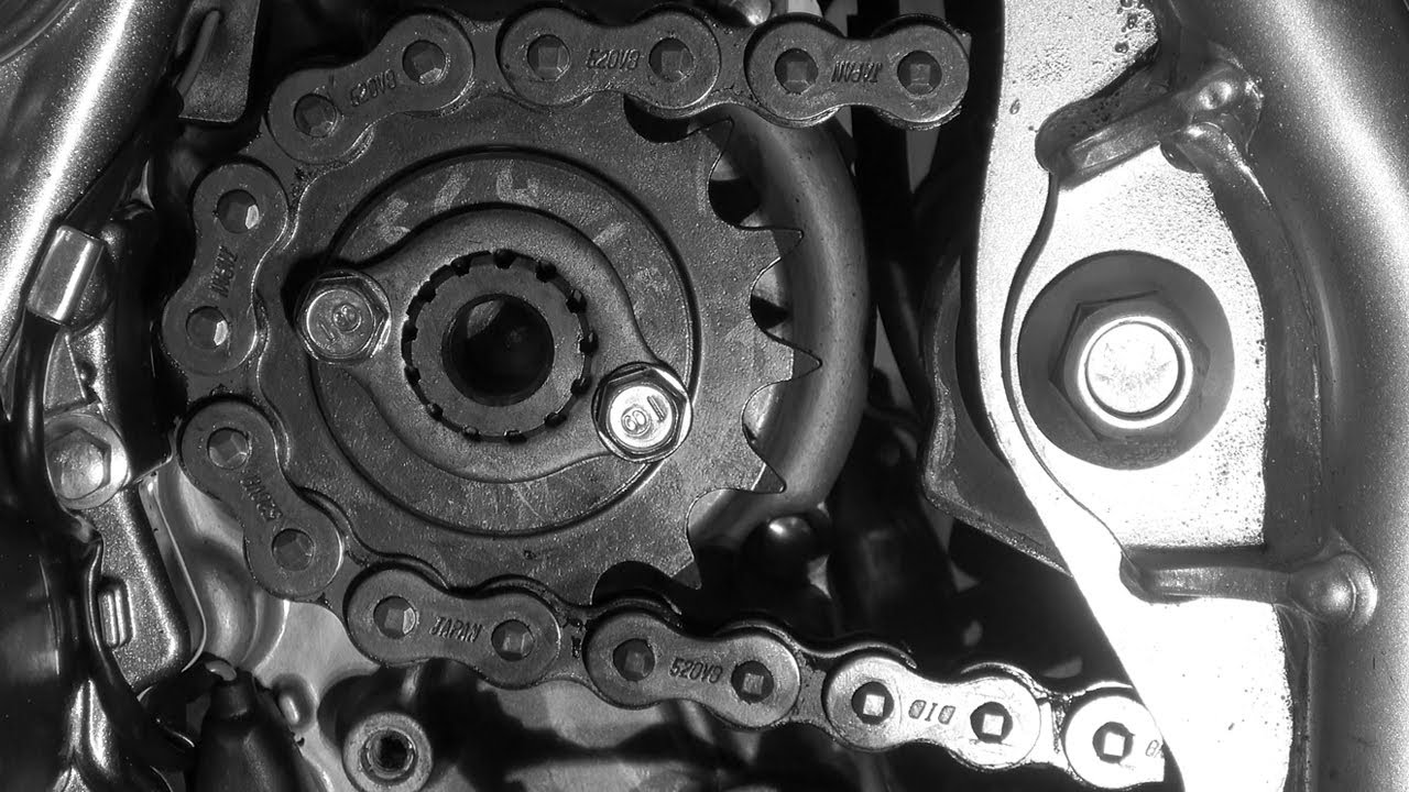 '23 XR650L Front sprocket install