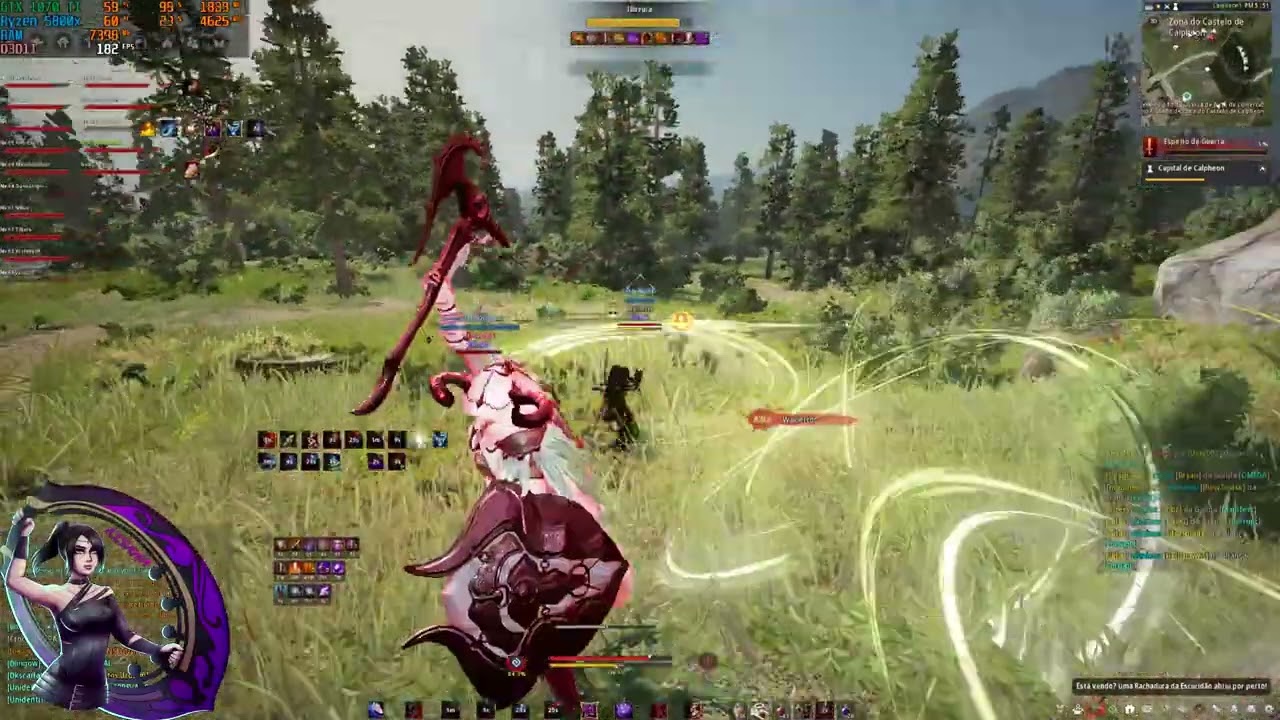 【Kisana】Black Desert SA Kunoichi AWK REBOOT PVP Montage 30#【 BDO Kuno AWK REBOOT 】