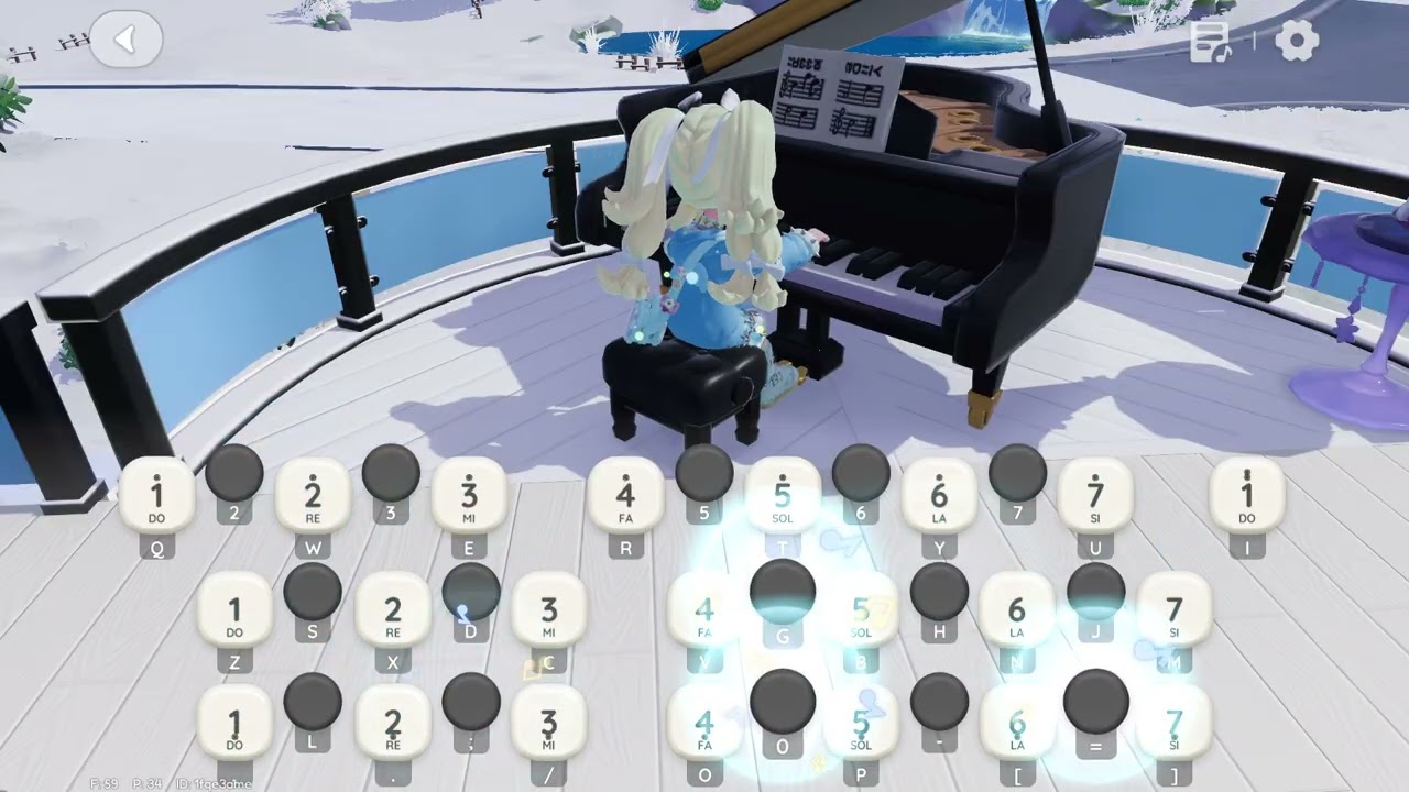 ONNA NO KO NI NARITAI (Mafumafu) | Heartopia Piano