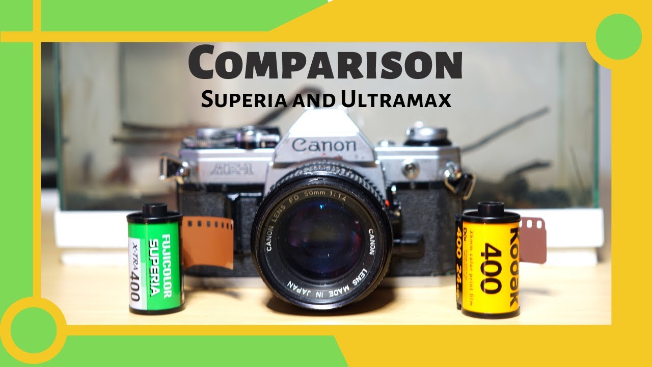 Kodak Ultramax 400 vs Fujifilm Superia 400