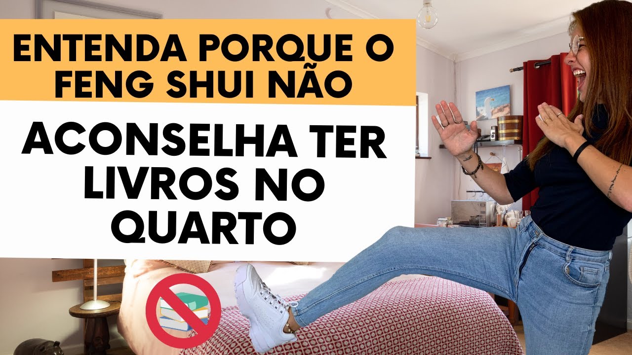 Entenda porque o Feng Shui n&atilde;o aconselha ter livros no quarto