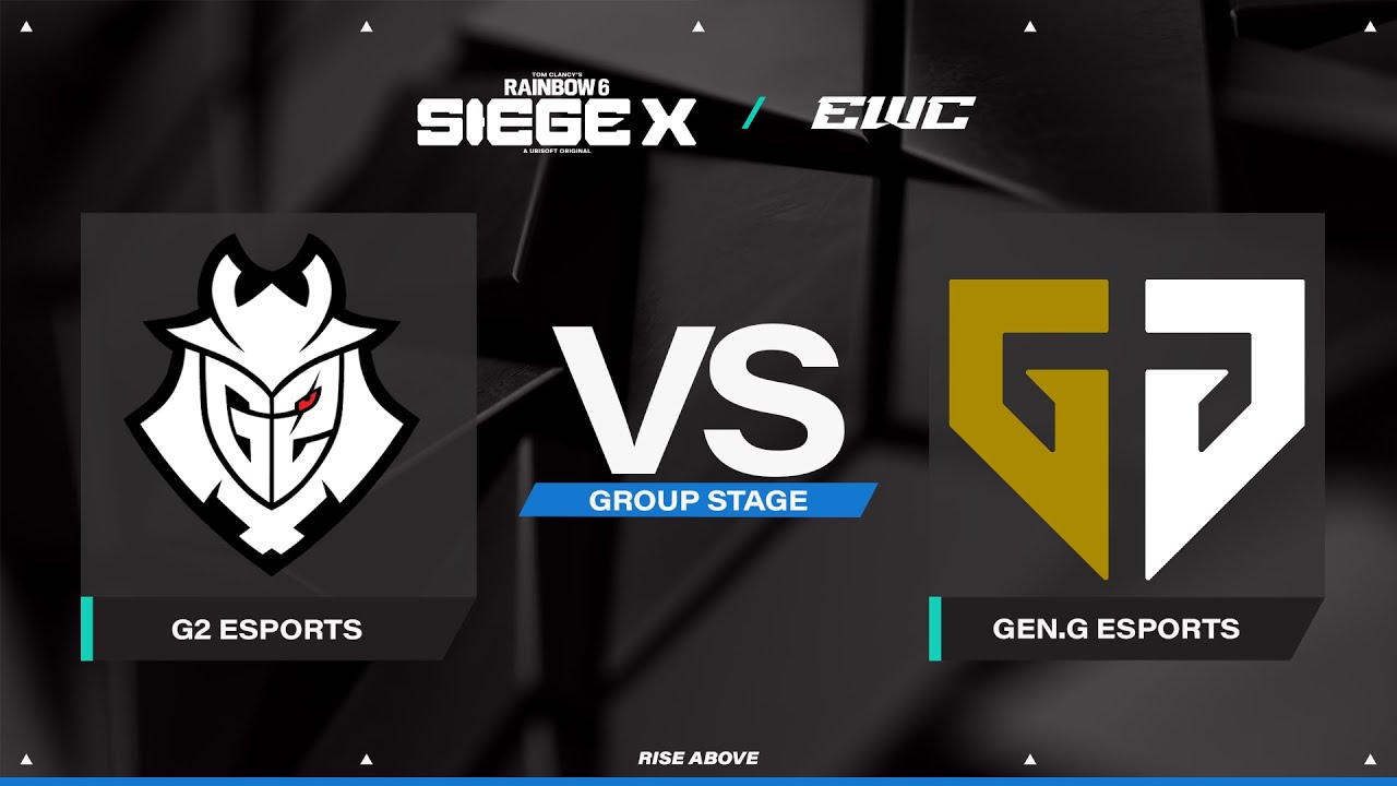 G2 Esports vs Gen.G Esports | R6 Siege X at EWC 25 - Day 1 - Group Stage