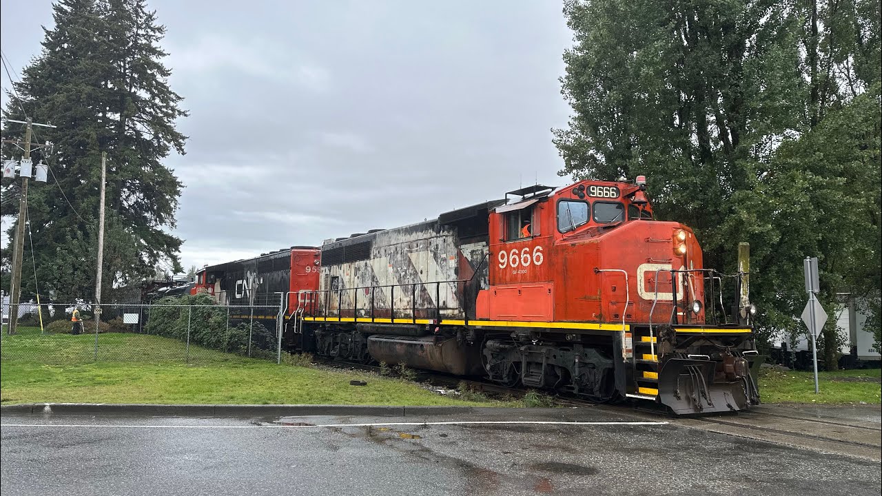 50 subscriber special: Chasing the CN Port Kells Switcher + CN’s New SD75IACC