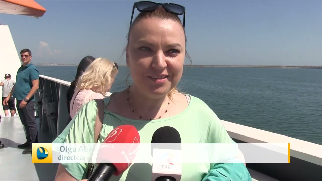 Au ieșit pe mare cu nava de luptă