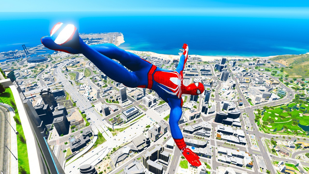 GTA 5 Epic Ragdolls RED SPIDERMAN VS RED MINION VS GREEN MINION (Physics & Funny Fails) ep.1