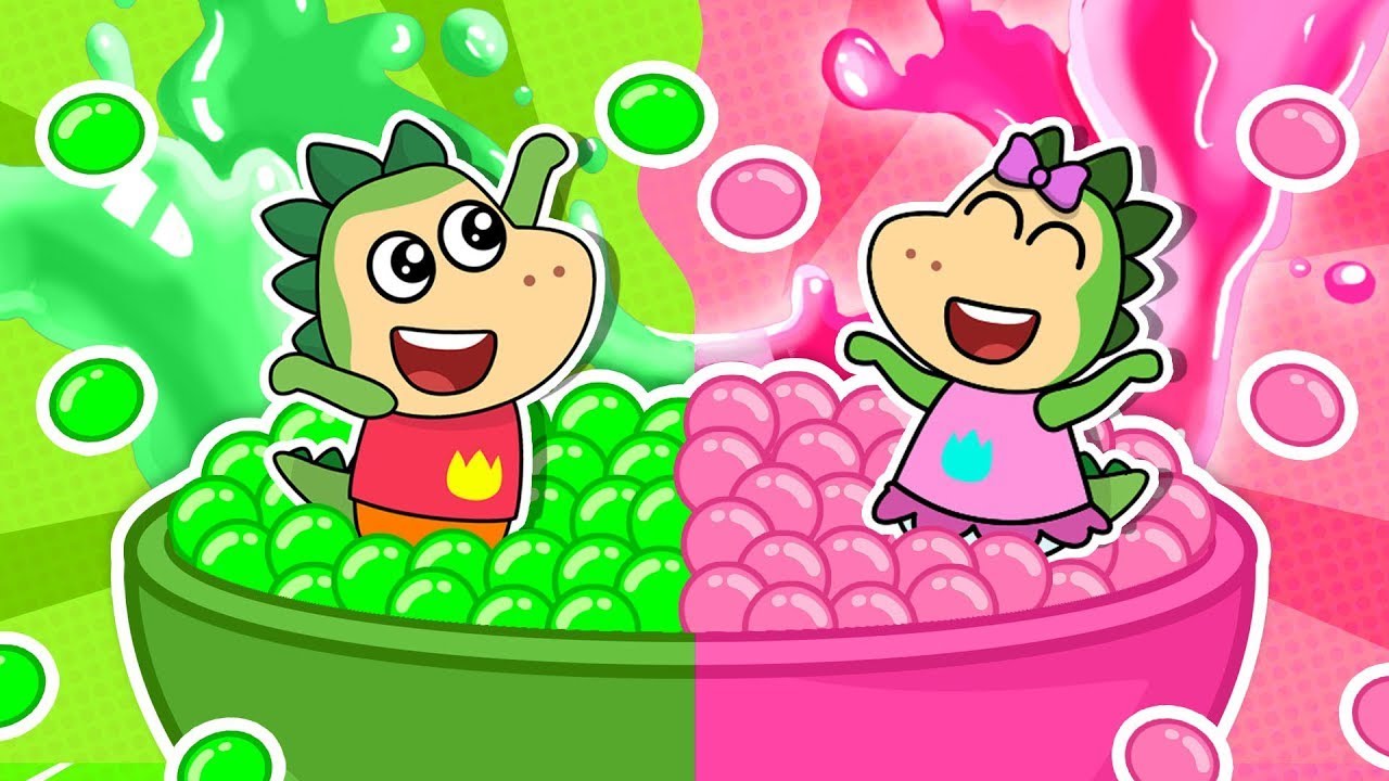 🍎 ¡Rosa contra Verde! 🍏 ¡La Carrera al Supermercado de Spike y Sparkle! 😨🛒