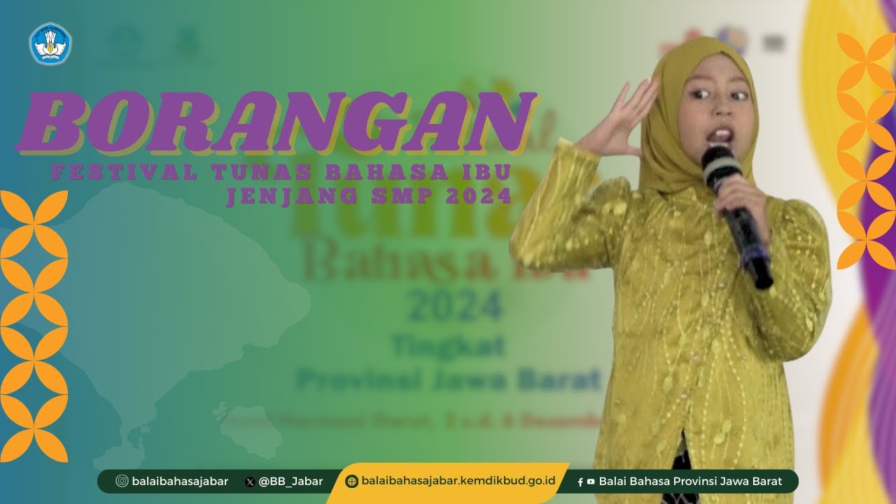 Pemenang 1 Borangan Kategori Putri Jenjang SD, FTBI  Jawa Barat 2024